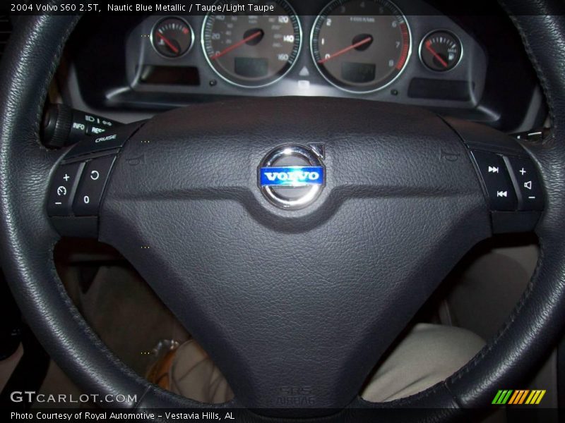 Nautic Blue Metallic / Taupe/Light Taupe 2004 Volvo S60 2.5T