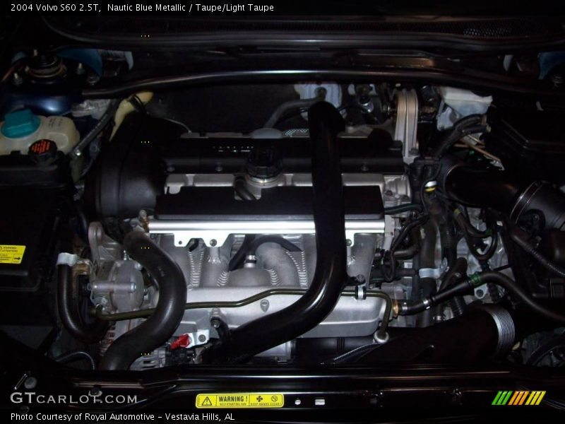Nautic Blue Metallic / Taupe/Light Taupe 2004 Volvo S60 2.5T