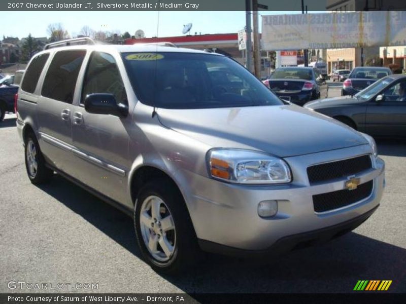 Silverstone Metallic / Medium Gray 2007 Chevrolet Uplander LT