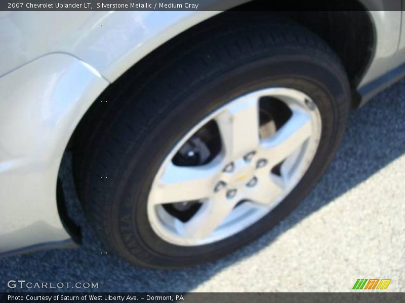 Silverstone Metallic / Medium Gray 2007 Chevrolet Uplander LT