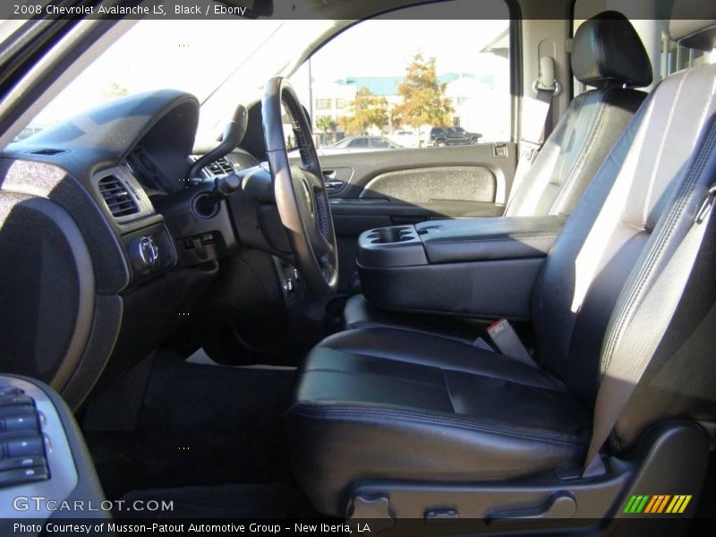 Black / Ebony 2008 Chevrolet Avalanche LS