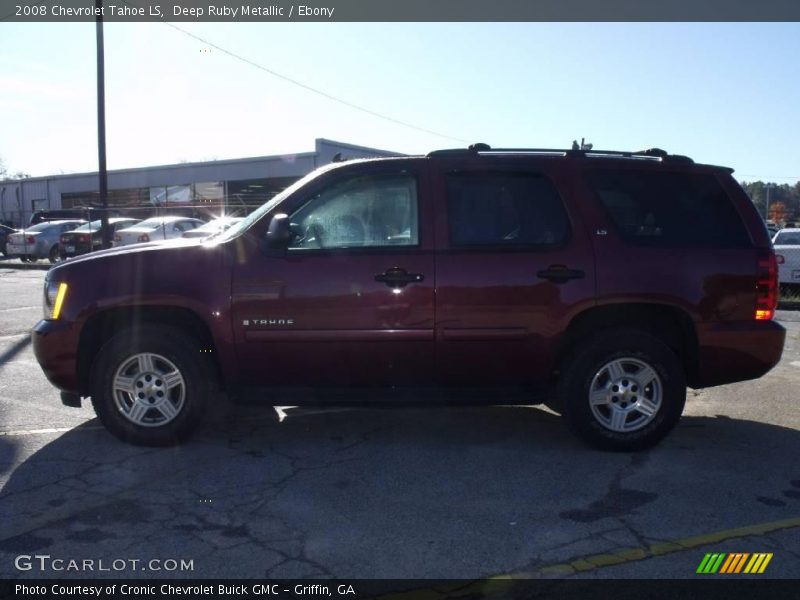 Deep Ruby Metallic / Ebony 2008 Chevrolet Tahoe LS