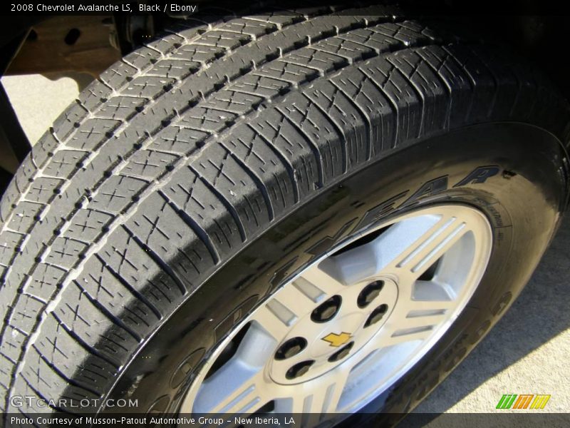 Black / Ebony 2008 Chevrolet Avalanche LS