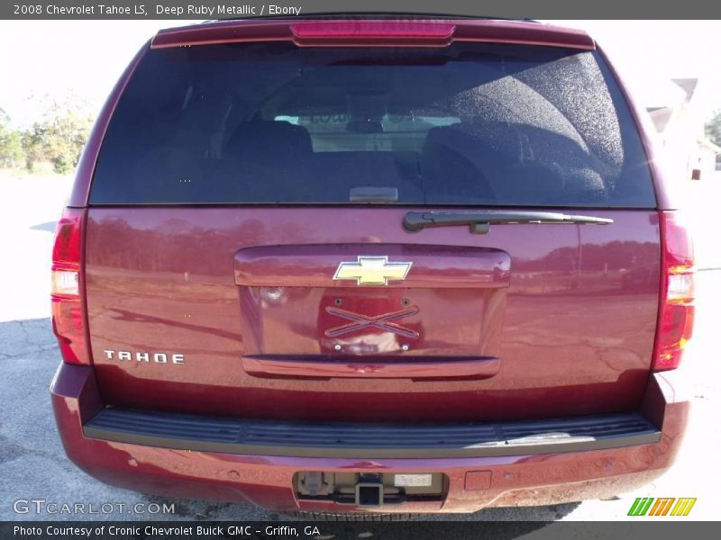 Deep Ruby Metallic / Ebony 2008 Chevrolet Tahoe LS