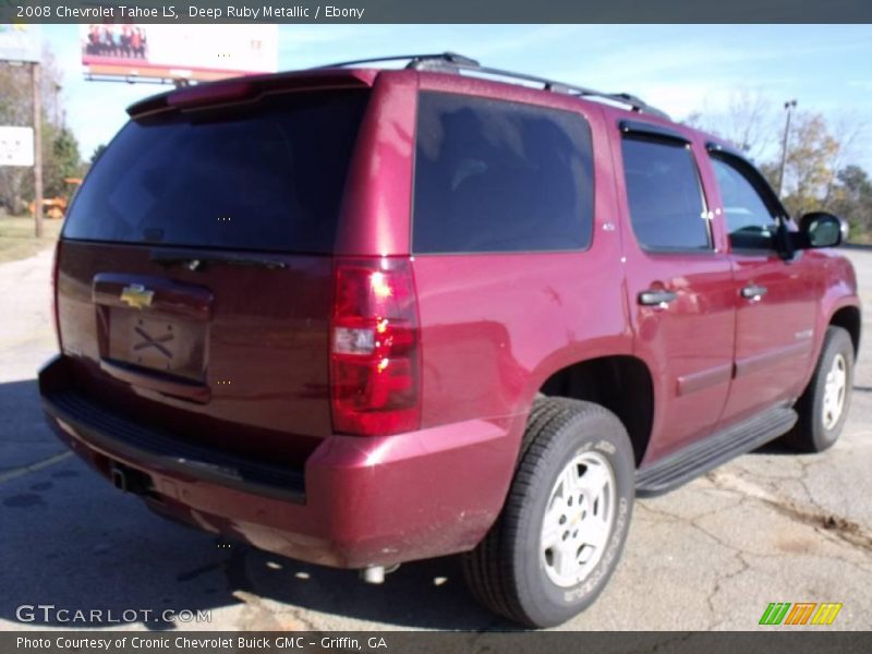 Deep Ruby Metallic / Ebony 2008 Chevrolet Tahoe LS