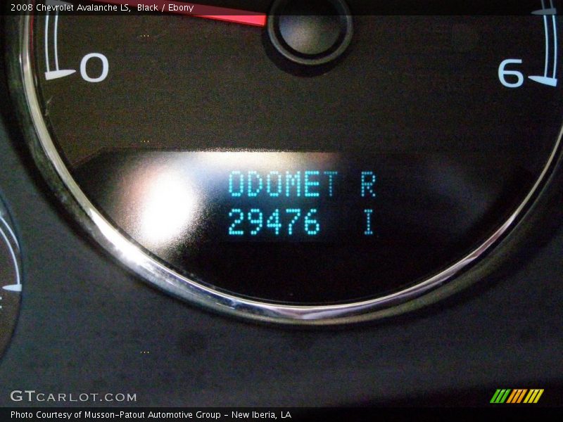 Black / Ebony 2008 Chevrolet Avalanche LS