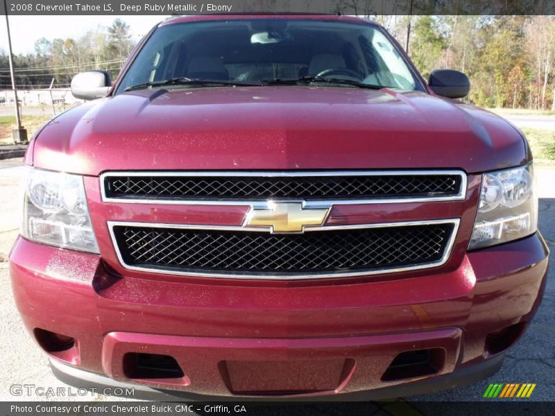 Deep Ruby Metallic / Ebony 2008 Chevrolet Tahoe LS