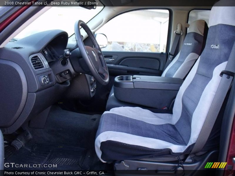 Deep Ruby Metallic / Ebony 2008 Chevrolet Tahoe LS