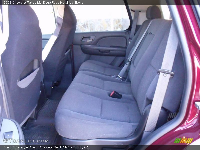 Deep Ruby Metallic / Ebony 2008 Chevrolet Tahoe LS
