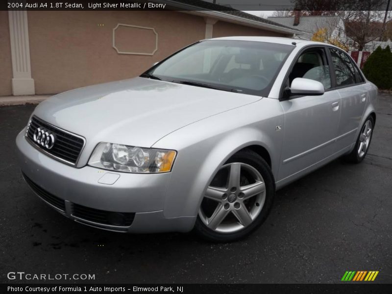 Light Silver Metallic / Ebony 2004 Audi A4 1.8T Sedan