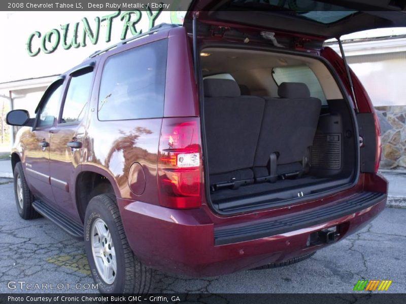 Deep Ruby Metallic / Ebony 2008 Chevrolet Tahoe LS