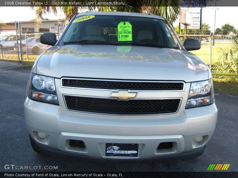 Gold Mist Metallic / Light Cashmere/Ebony 2008 Chevrolet Tahoe LS