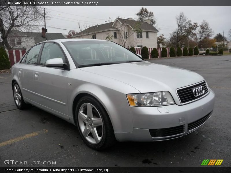 Light Silver Metallic / Ebony 2004 Audi A4 1.8T Sedan