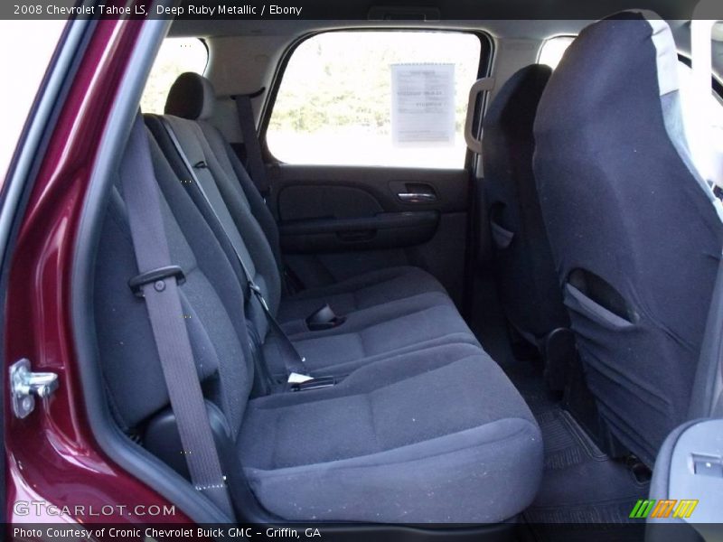 Deep Ruby Metallic / Ebony 2008 Chevrolet Tahoe LS