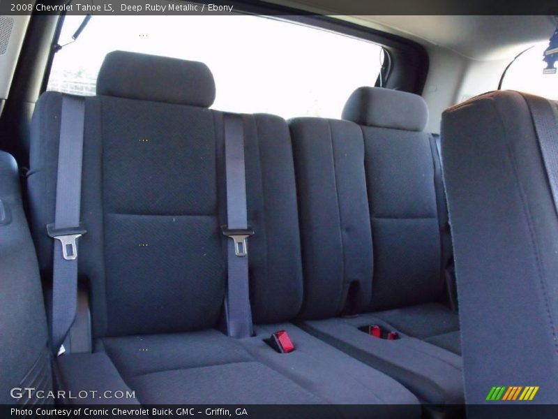 Deep Ruby Metallic / Ebony 2008 Chevrolet Tahoe LS