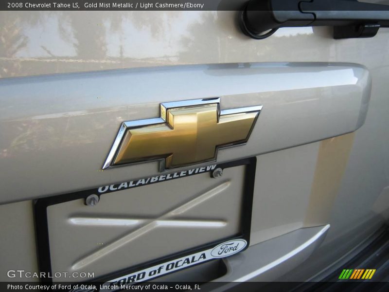 Gold Mist Metallic / Light Cashmere/Ebony 2008 Chevrolet Tahoe LS