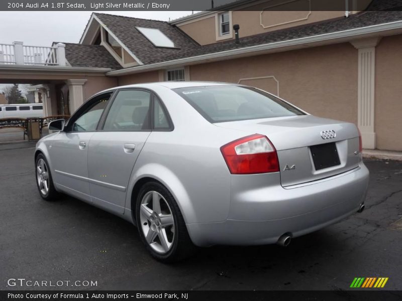 Light Silver Metallic / Ebony 2004 Audi A4 1.8T Sedan