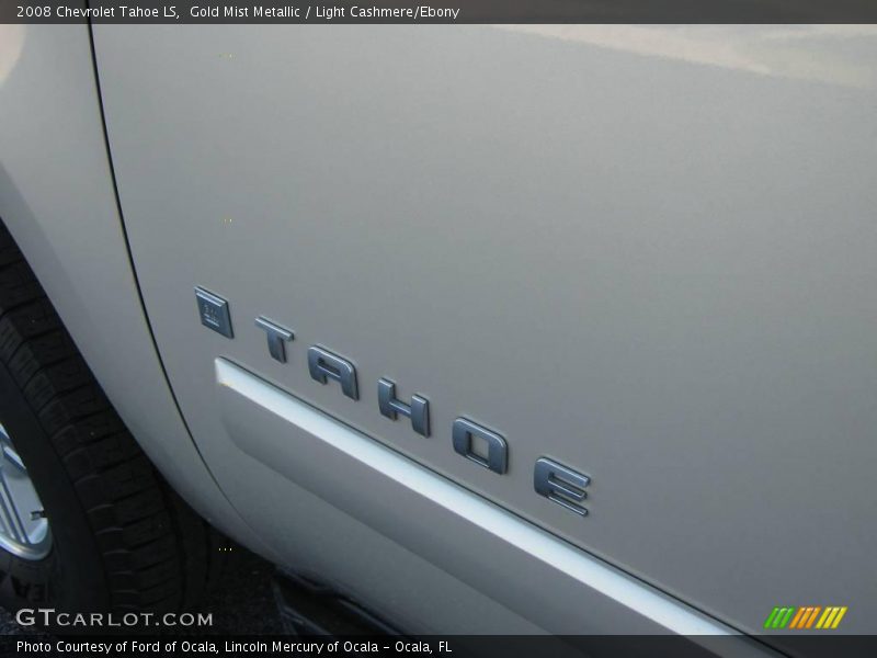 Gold Mist Metallic / Light Cashmere/Ebony 2008 Chevrolet Tahoe LS