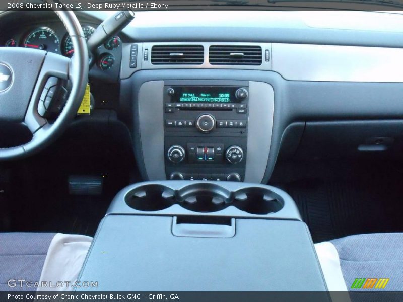 Deep Ruby Metallic / Ebony 2008 Chevrolet Tahoe LS