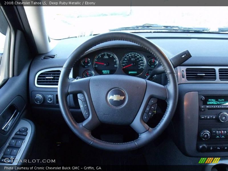 Deep Ruby Metallic / Ebony 2008 Chevrolet Tahoe LS