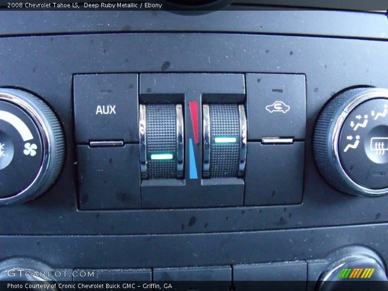 Deep Ruby Metallic / Ebony 2008 Chevrolet Tahoe LS