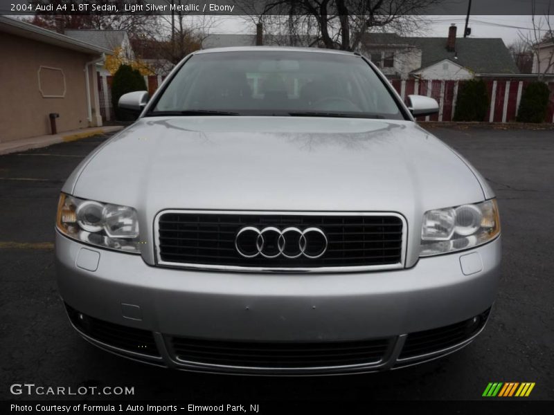 Light Silver Metallic / Ebony 2004 Audi A4 1.8T Sedan
