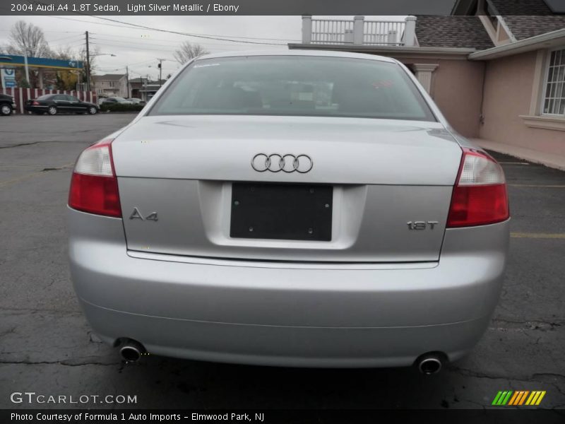Light Silver Metallic / Ebony 2004 Audi A4 1.8T Sedan