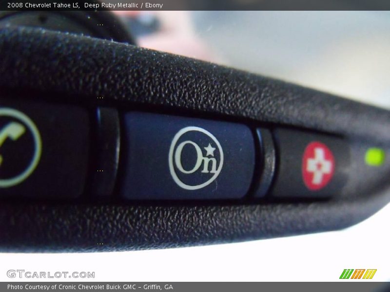 Deep Ruby Metallic / Ebony 2008 Chevrolet Tahoe LS