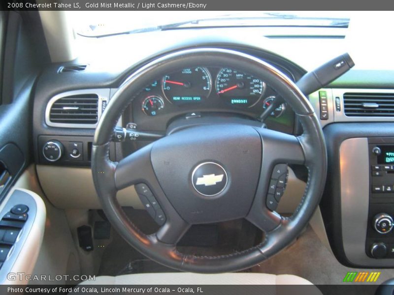 Gold Mist Metallic / Light Cashmere/Ebony 2008 Chevrolet Tahoe LS