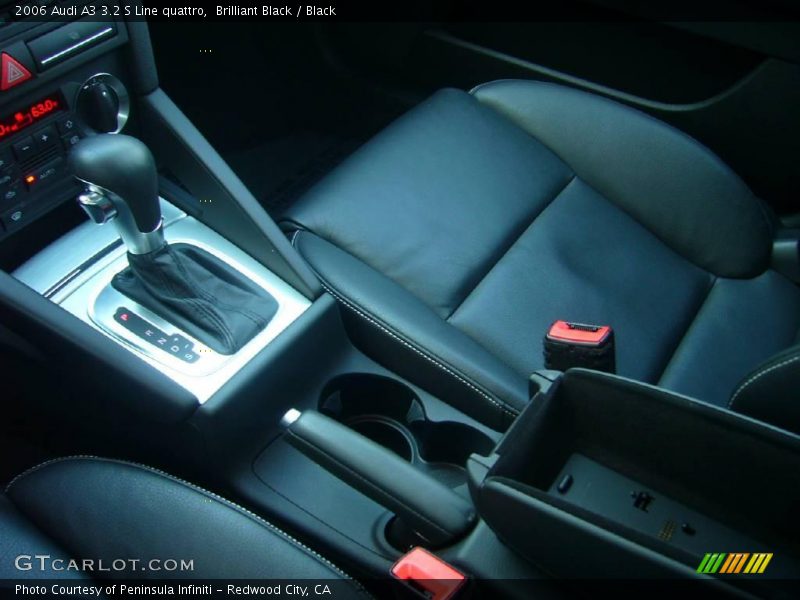 Brilliant Black / Black 2006 Audi A3 3.2 S Line quattro