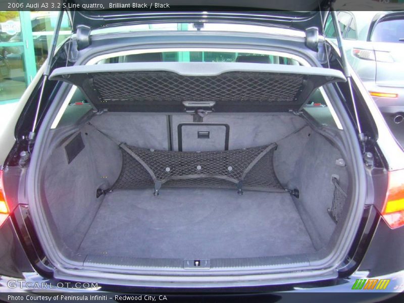 Brilliant Black / Black 2006 Audi A3 3.2 S Line quattro