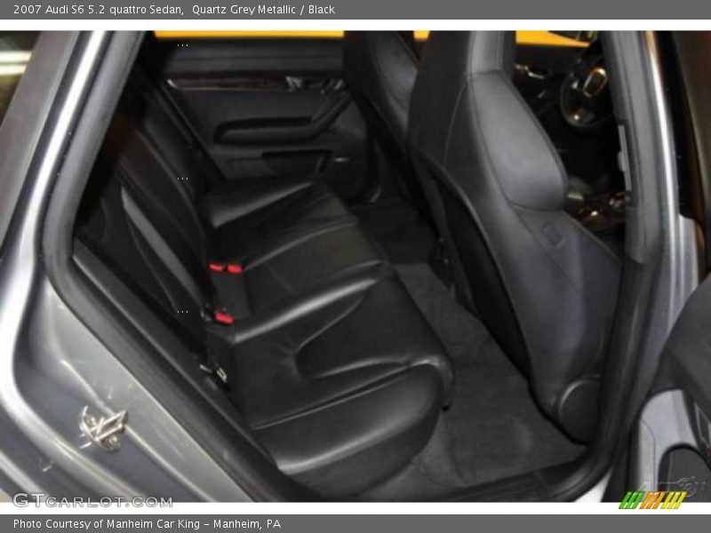 Quartz Grey Metallic / Black 2007 Audi S6 5.2 quattro Sedan