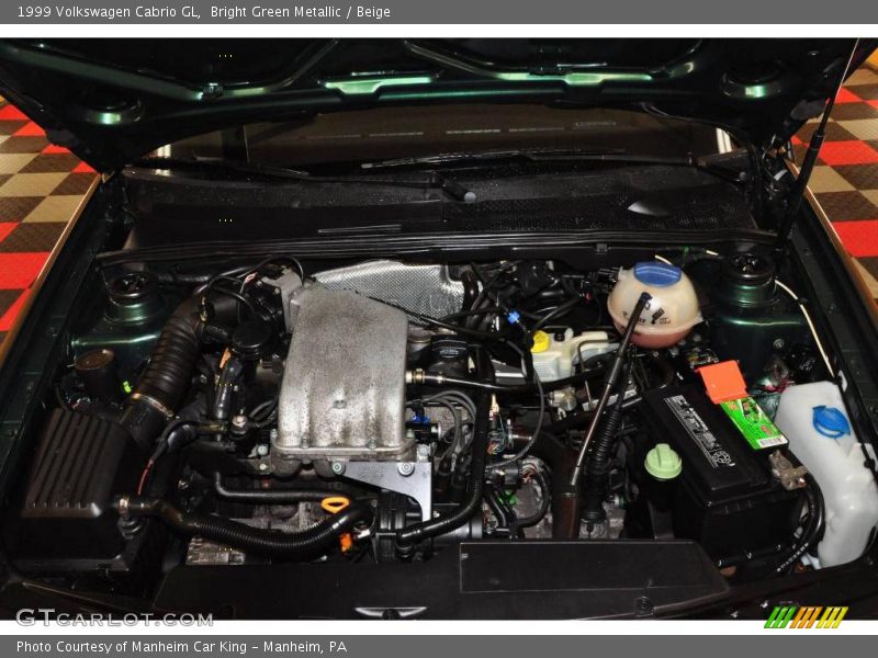 Bright Green Metallic / Beige 1999 Volkswagen Cabrio GL