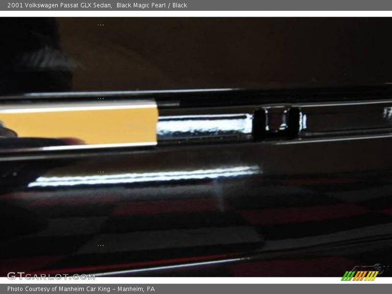 Black Magic Pearl / Black 2001 Volkswagen Passat GLX Sedan