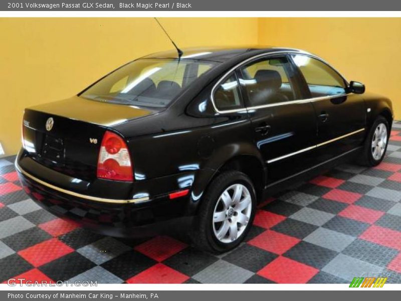 Black Magic Pearl / Black 2001 Volkswagen Passat GLX Sedan