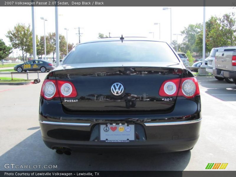 Deep Black / Black 2007 Volkswagen Passat 2.0T Sedan