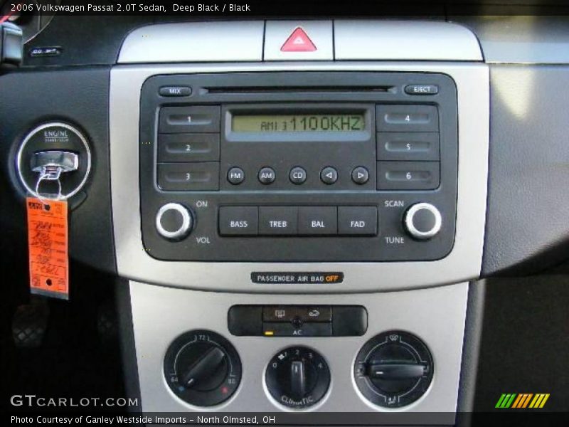 Deep Black / Black 2006 Volkswagen Passat 2.0T Sedan