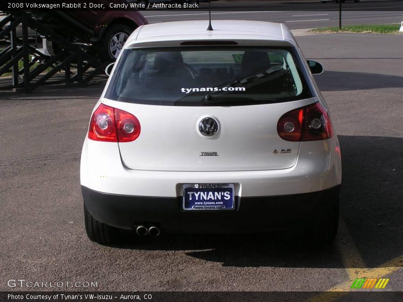 Candy White / Anthracite Black 2008 Volkswagen Rabbit 2 Door