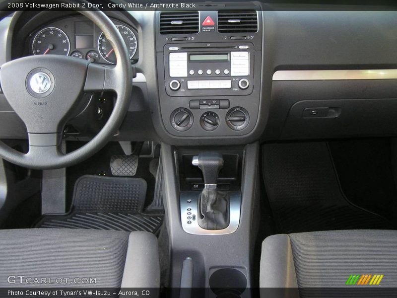 Candy White / Anthracite Black 2008 Volkswagen Rabbit 2 Door