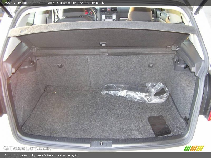 Candy White / Anthracite Black 2008 Volkswagen Rabbit 2 Door