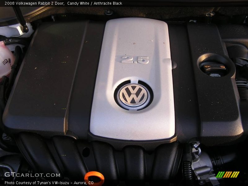 Candy White / Anthracite Black 2008 Volkswagen Rabbit 2 Door