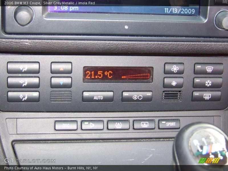 Silver Grey Metallic / Imola Red 2006 BMW M3 Coupe