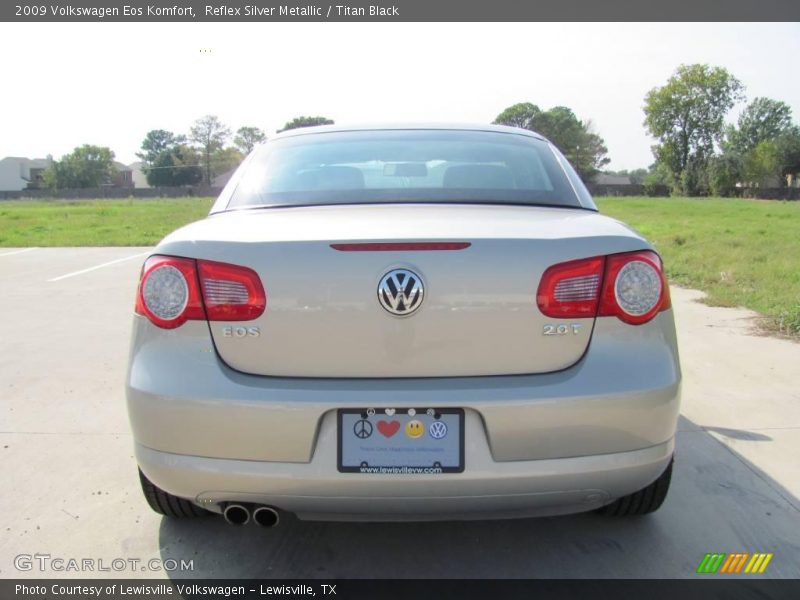 Reflex Silver Metallic / Titan Black 2009 Volkswagen Eos Komfort