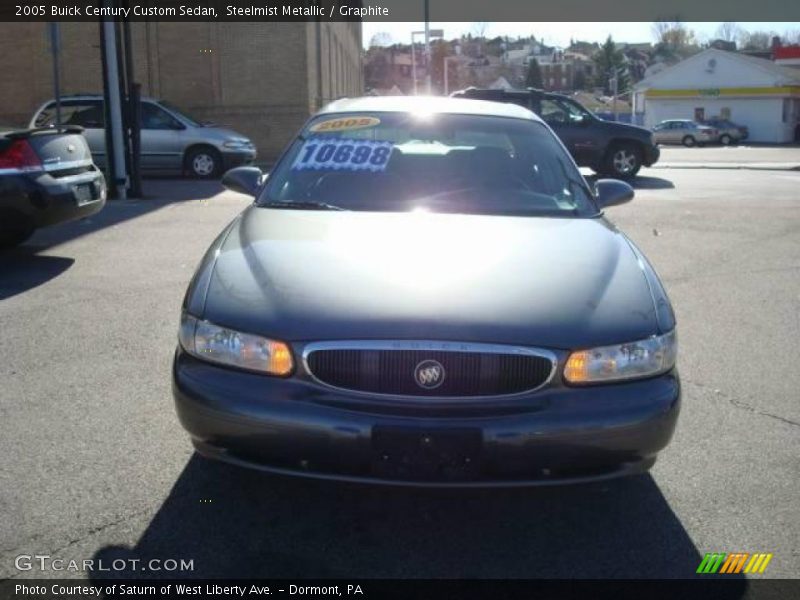 Steelmist Metallic / Graphite 2005 Buick Century Custom Sedan