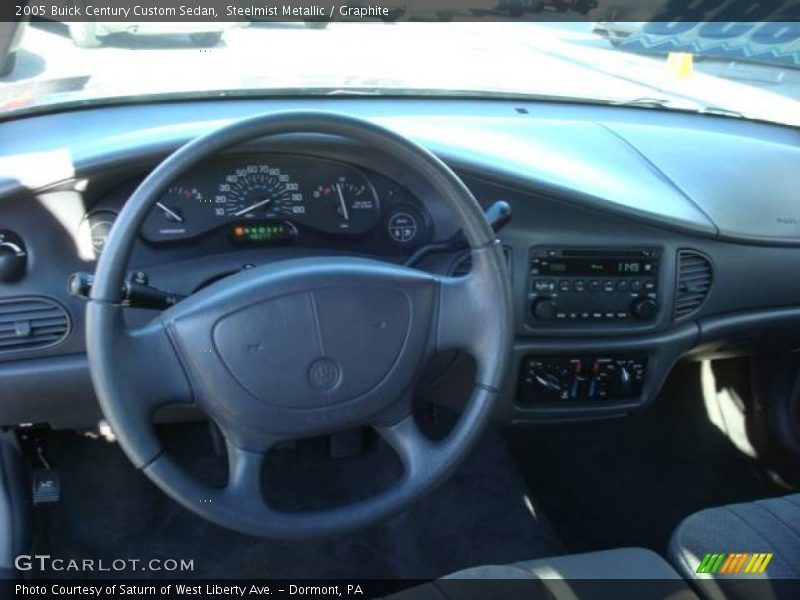 Steelmist Metallic / Graphite 2005 Buick Century Custom Sedan