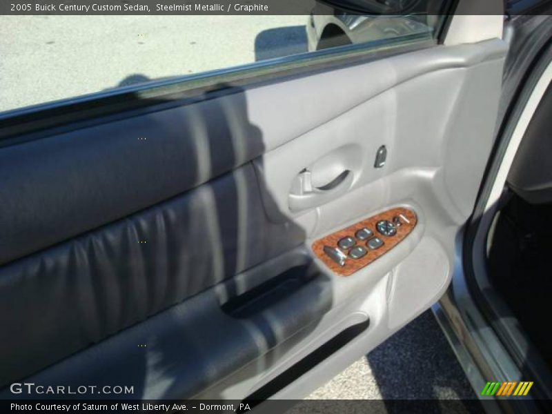 Steelmist Metallic / Graphite 2005 Buick Century Custom Sedan