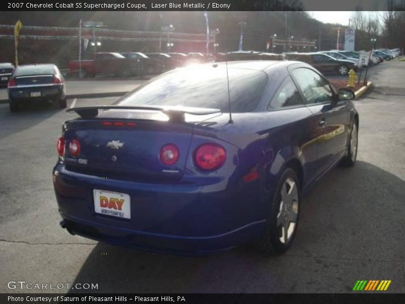 Laser Blue Metallic / Ebony 2007 Chevrolet Cobalt SS Supercharged Coupe