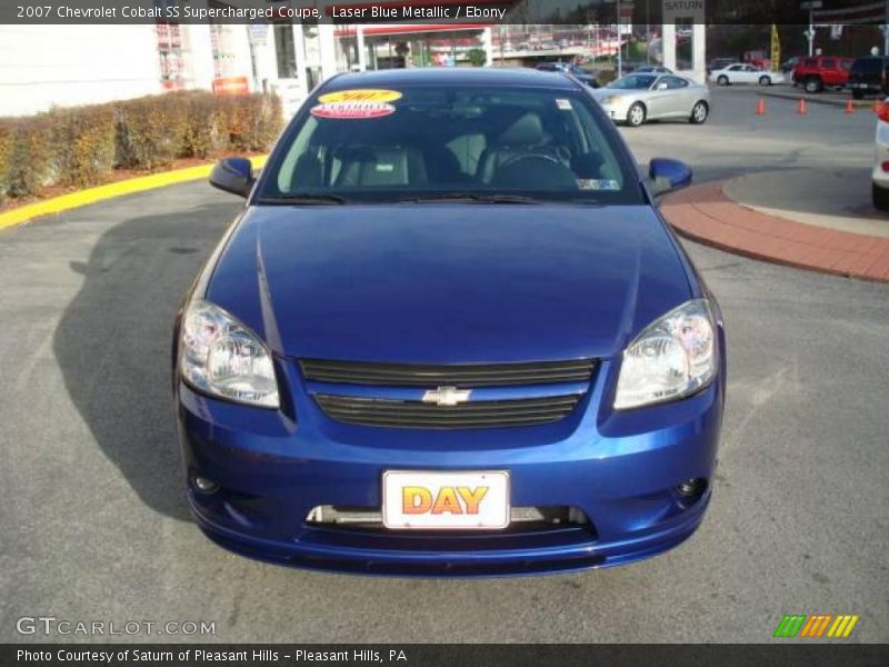 Laser Blue Metallic / Ebony 2007 Chevrolet Cobalt SS Supercharged Coupe