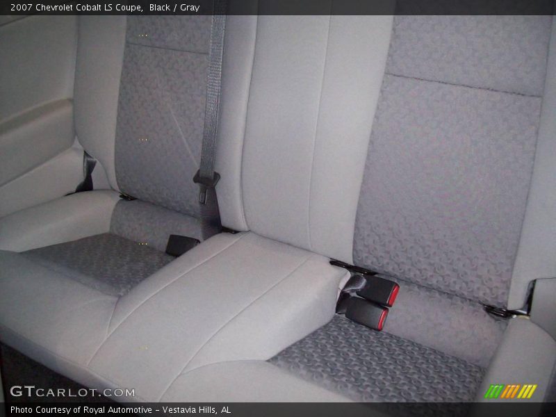Black / Gray 2007 Chevrolet Cobalt LS Coupe