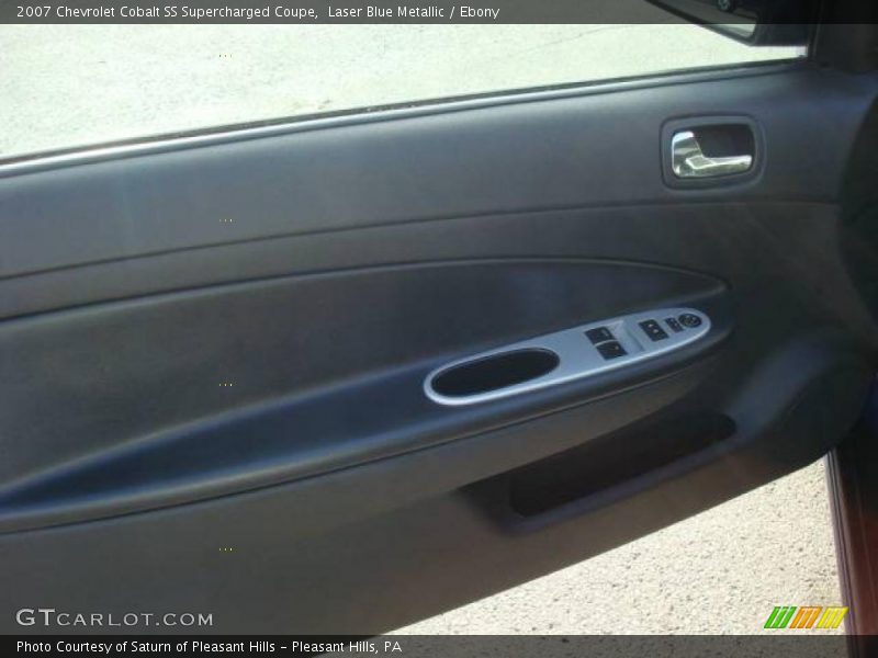 Laser Blue Metallic / Ebony 2007 Chevrolet Cobalt SS Supercharged Coupe